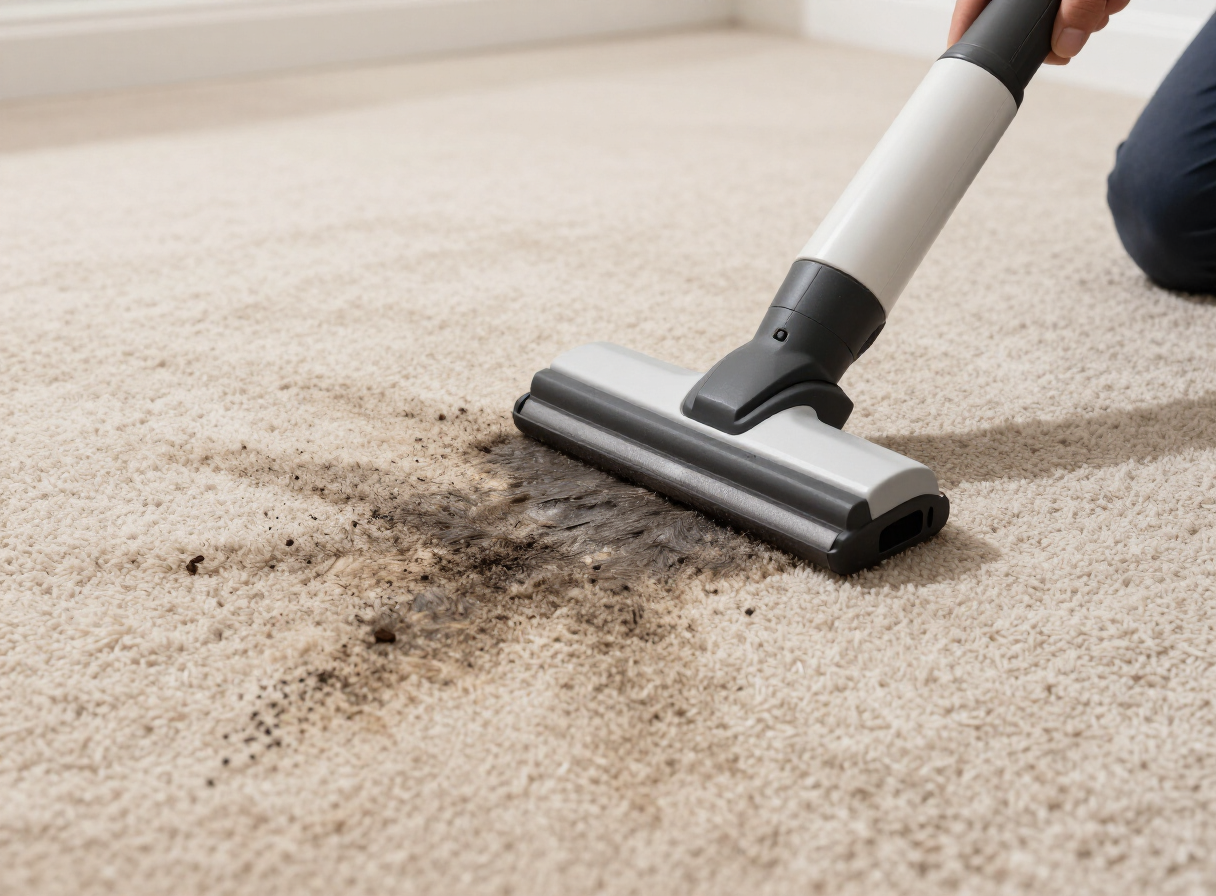 Carpet stain removal