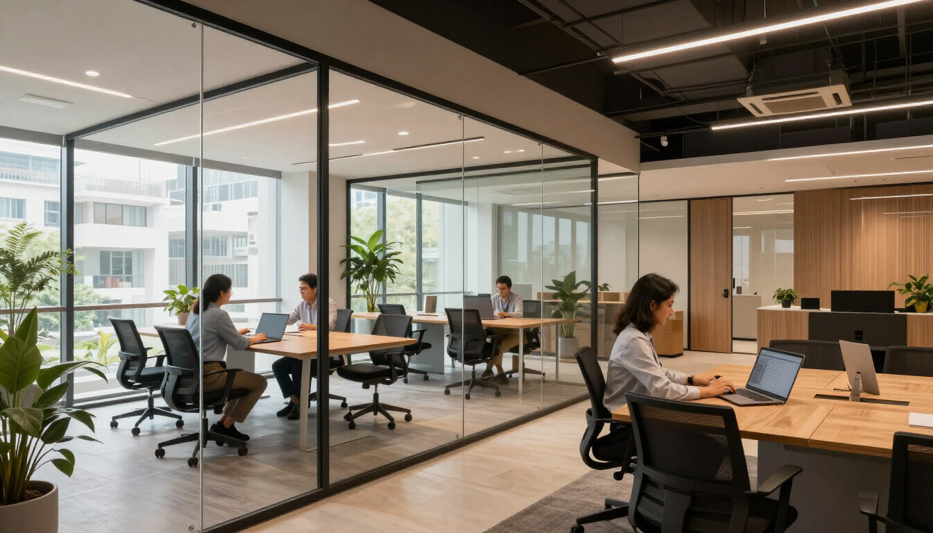 Mark Space coworking office in Bangalore
