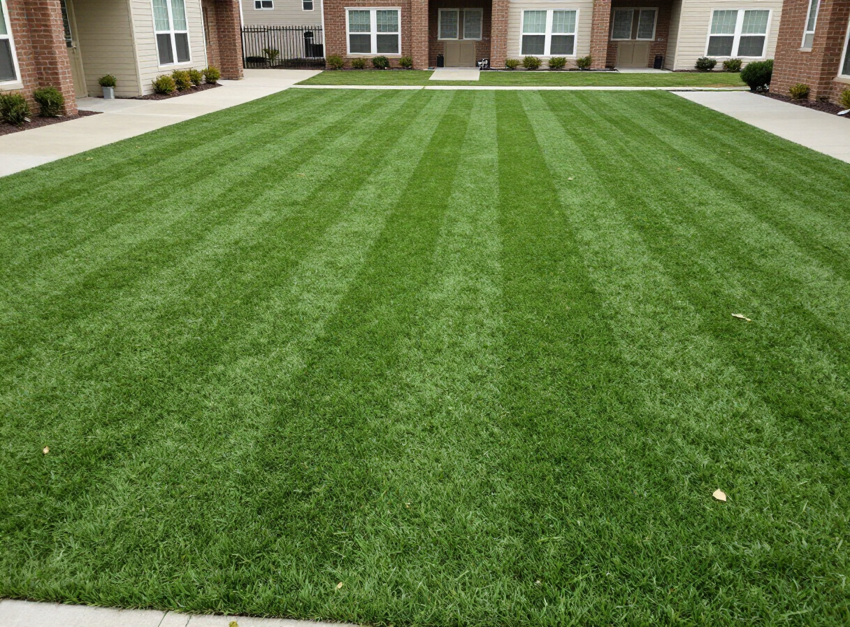 Apartment community courtyard — Spring, TX — after