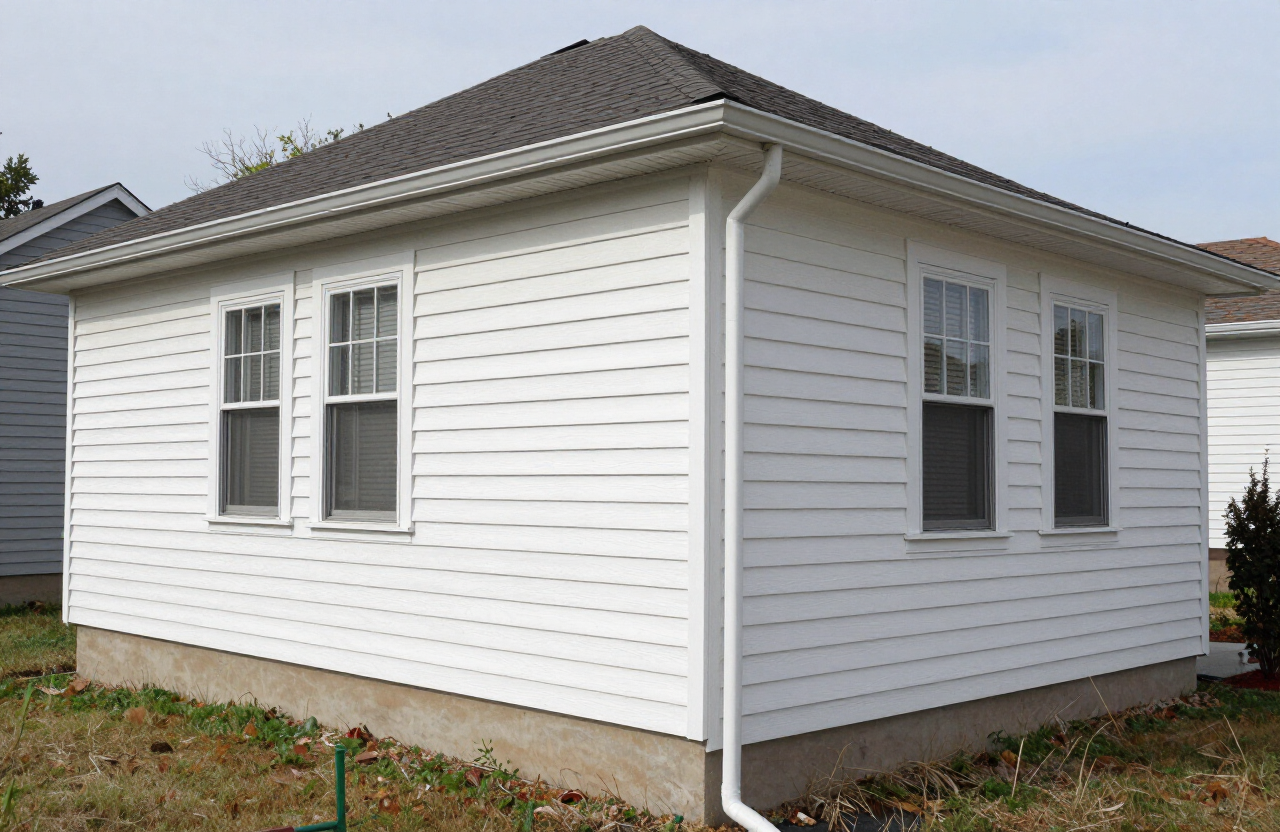 Secaucus NJ home after cleaning and repainting with mildew-free siding