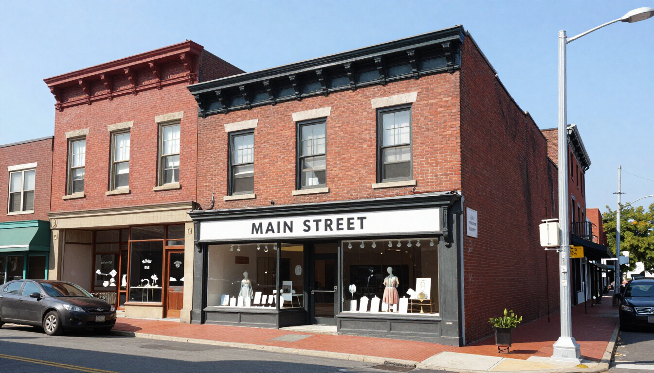 Main Street Historic District (Van Brunt Street)
