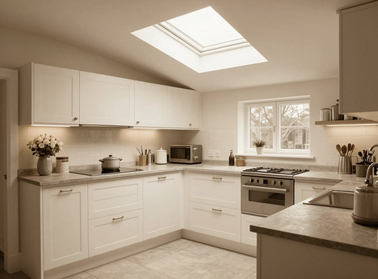 Kitchen extension, after the work
