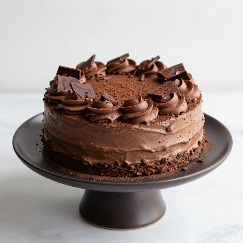 Chocolate Cake የቸኮሌት ኬክ
