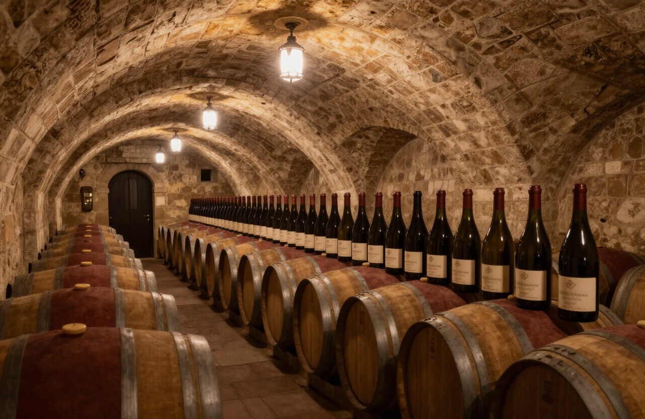 Burgundy — vineyards and cellars