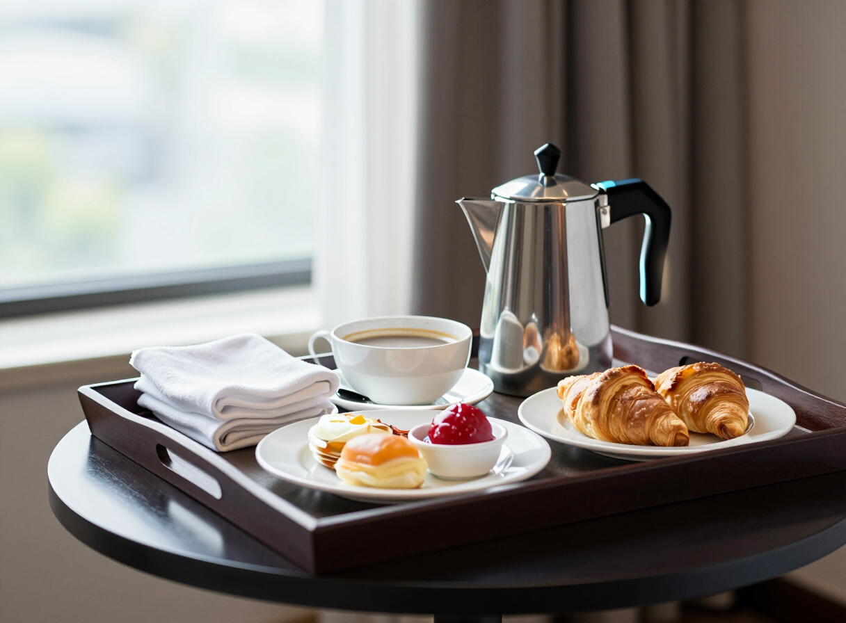 Hotel Accessories: Room service tray