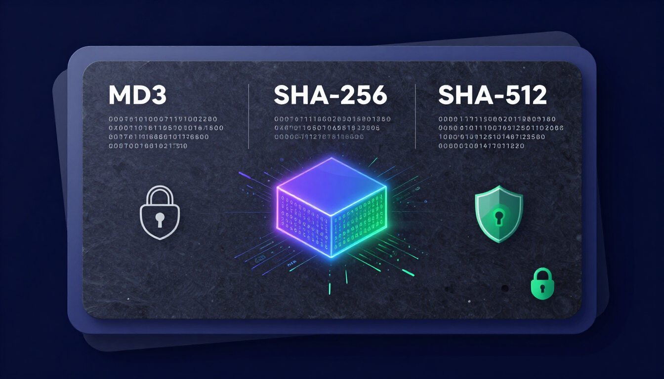 MD5 vs SHA-256 vs SHA-512: Which Hash Do You Need?