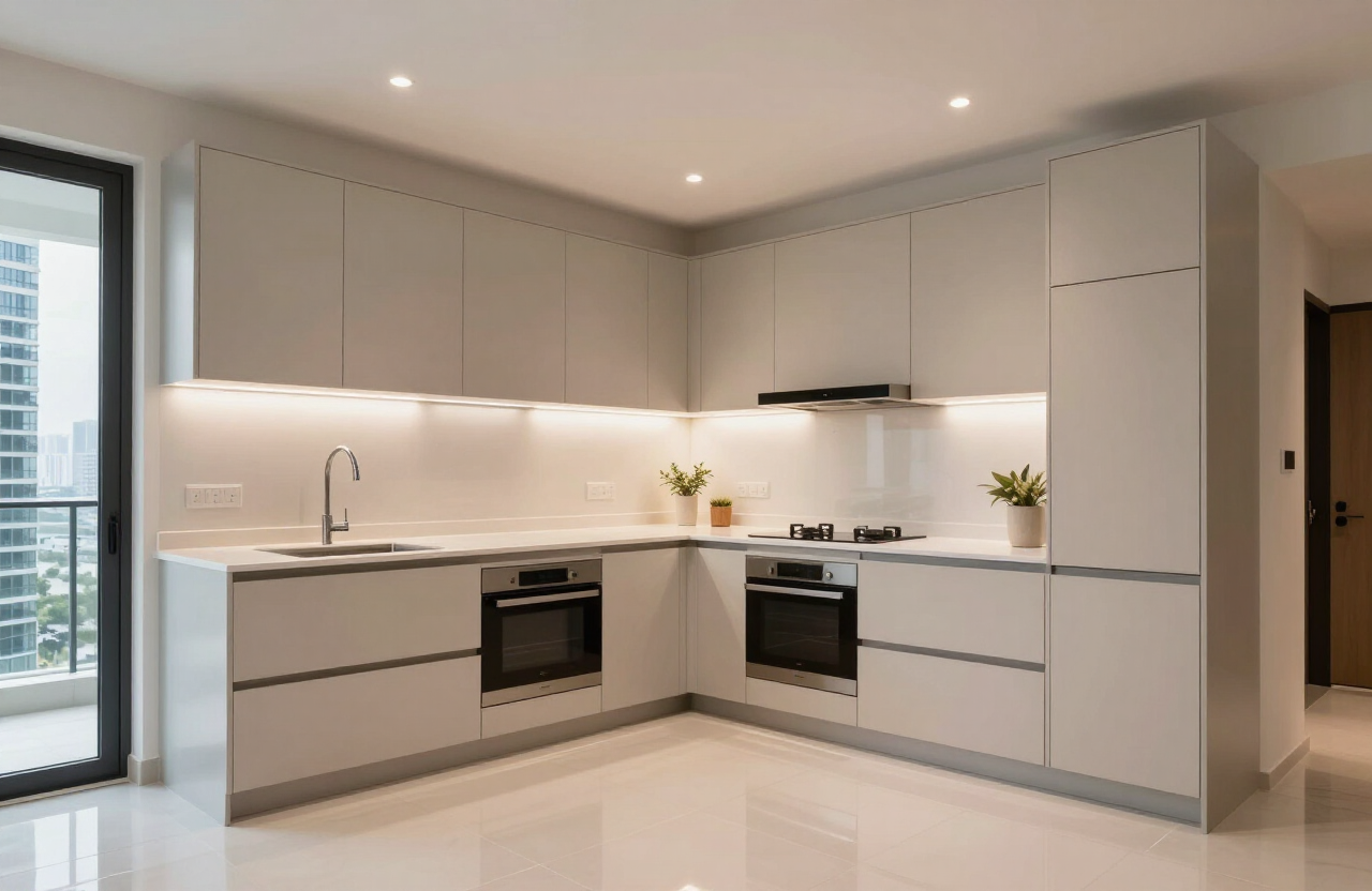 Bukit OUG Condominium — Condominium Renovation in Bukit Jalil, KL by Tresman Builders (photo 1)