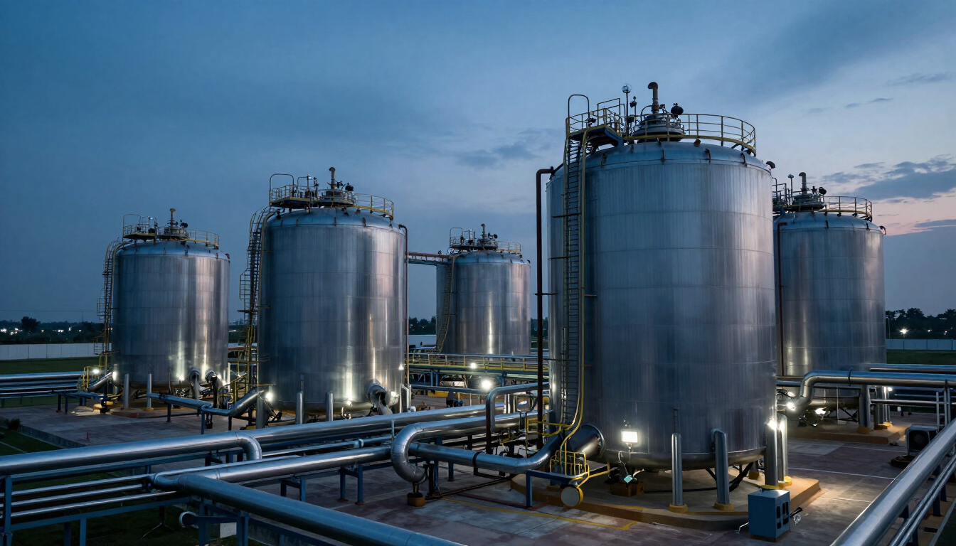Liquid hydrogen production facility in India