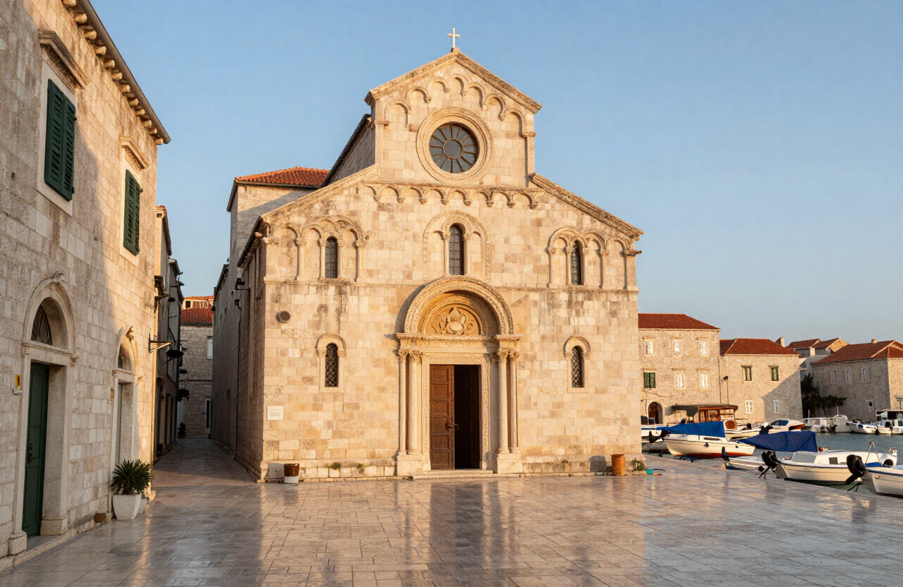 Trogir: Ciudad medieval y viñedos
