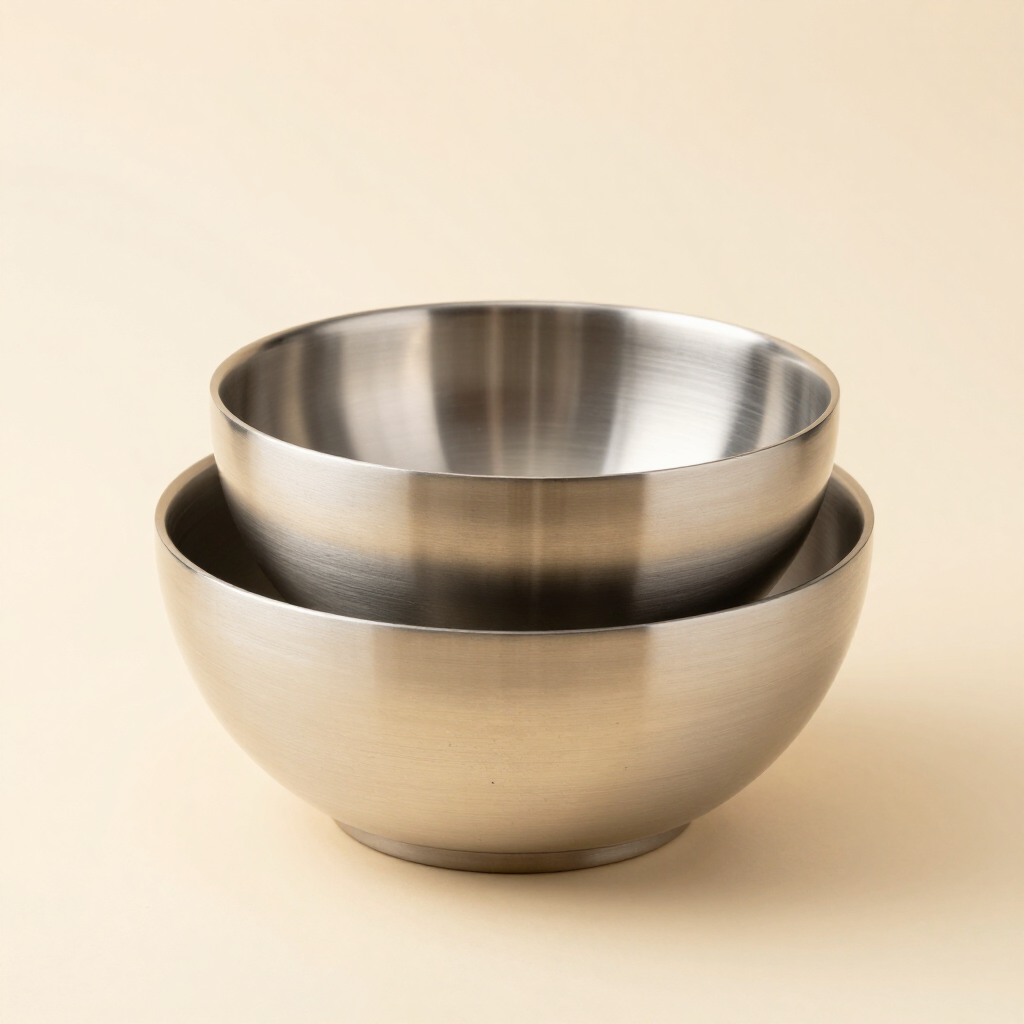 Stainless Mixing Bowl Set with Lids