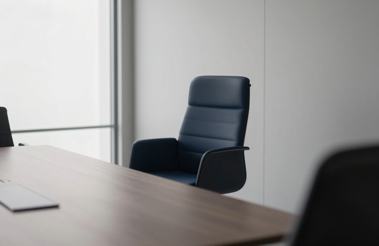 Healthcare executives reviewing workforce metrics on a dashboard