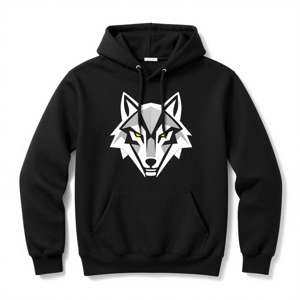 Pullover hoodie — background removed