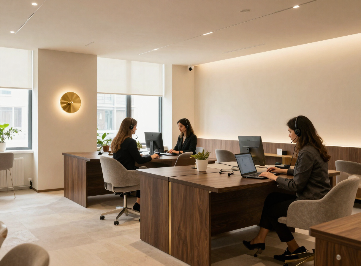 Amouré kantoor in Rotterdam met collega's aan het werk