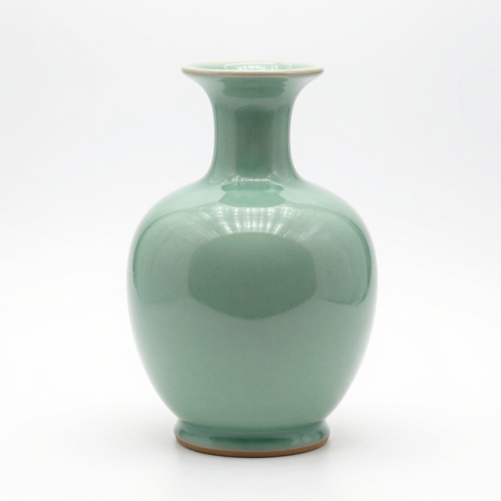 Ceramic vase — background removed