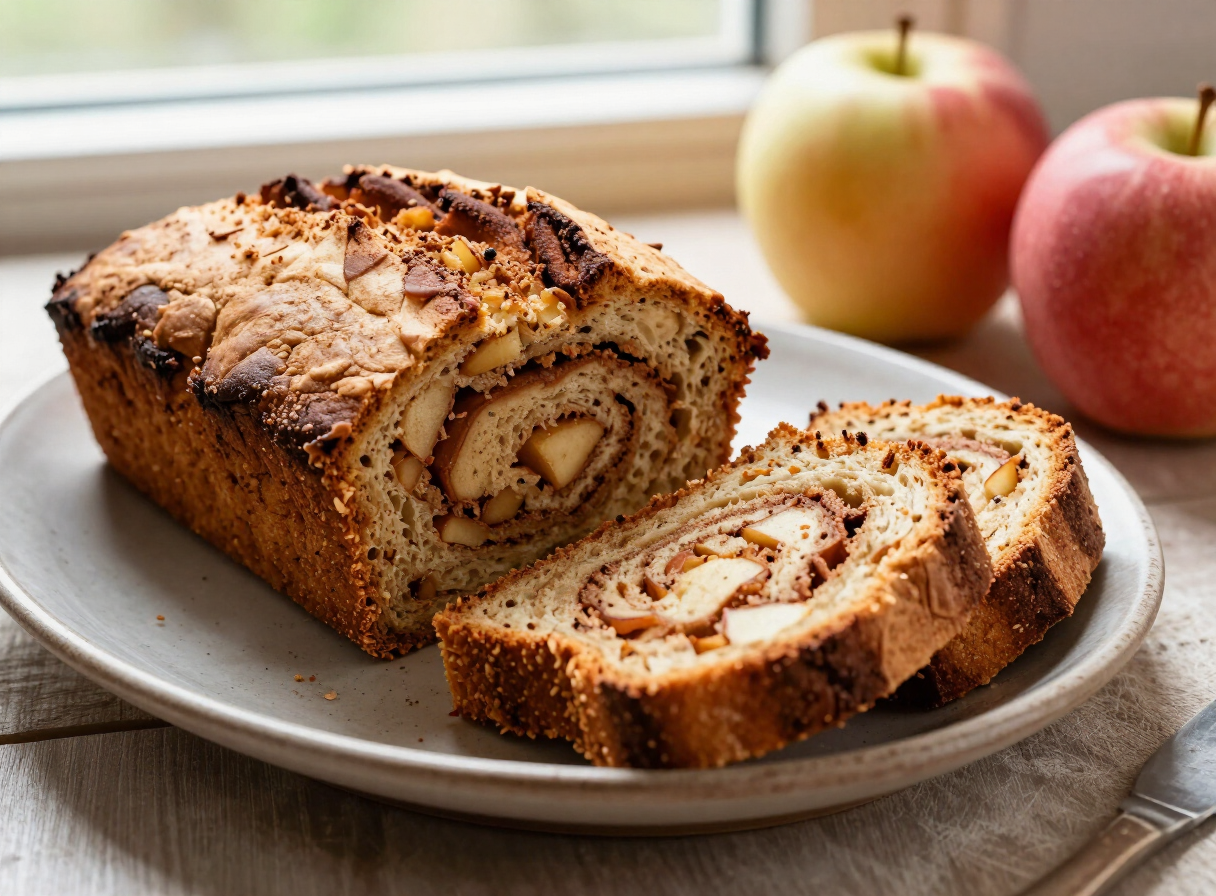 Pan de Manzana y Canela