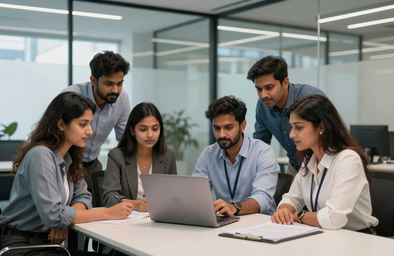 Dev Nautics consulting team at work in Surat