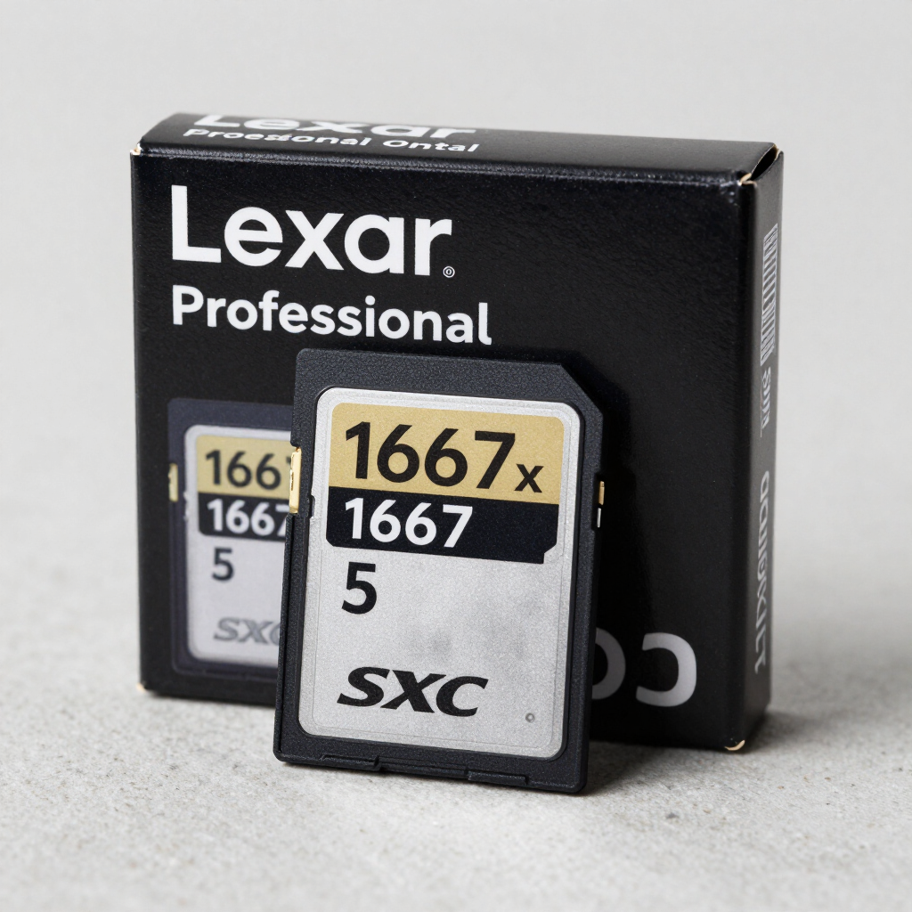 Lexar Professional 1667x 128GB SDXC V60 (New)