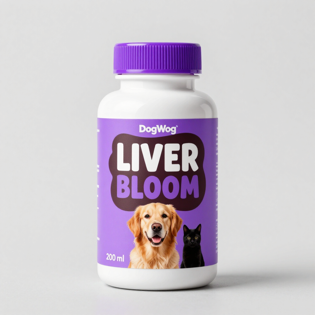 Liver Berry Bloom — Chicken Flavoured Liver Syrup