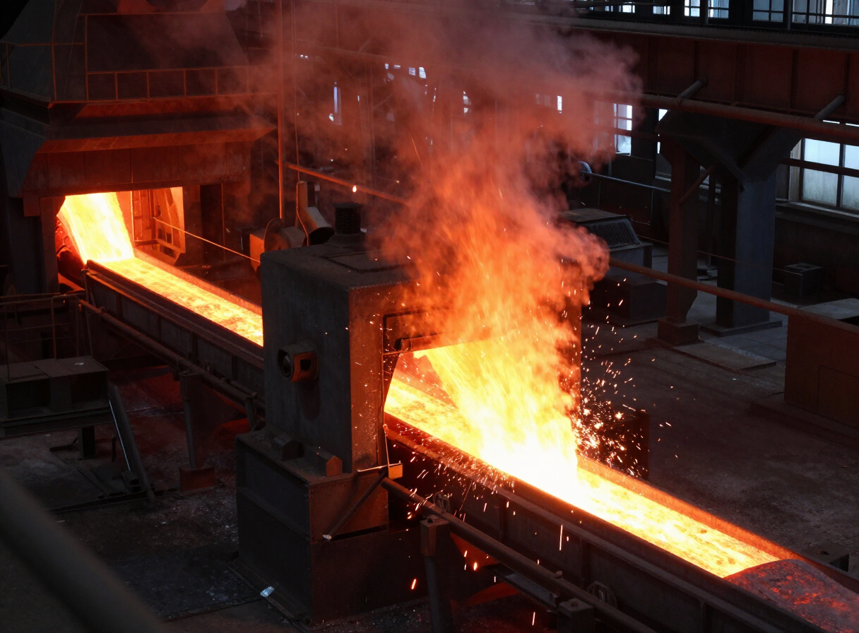 Steel and metallurgy conveyor belt application