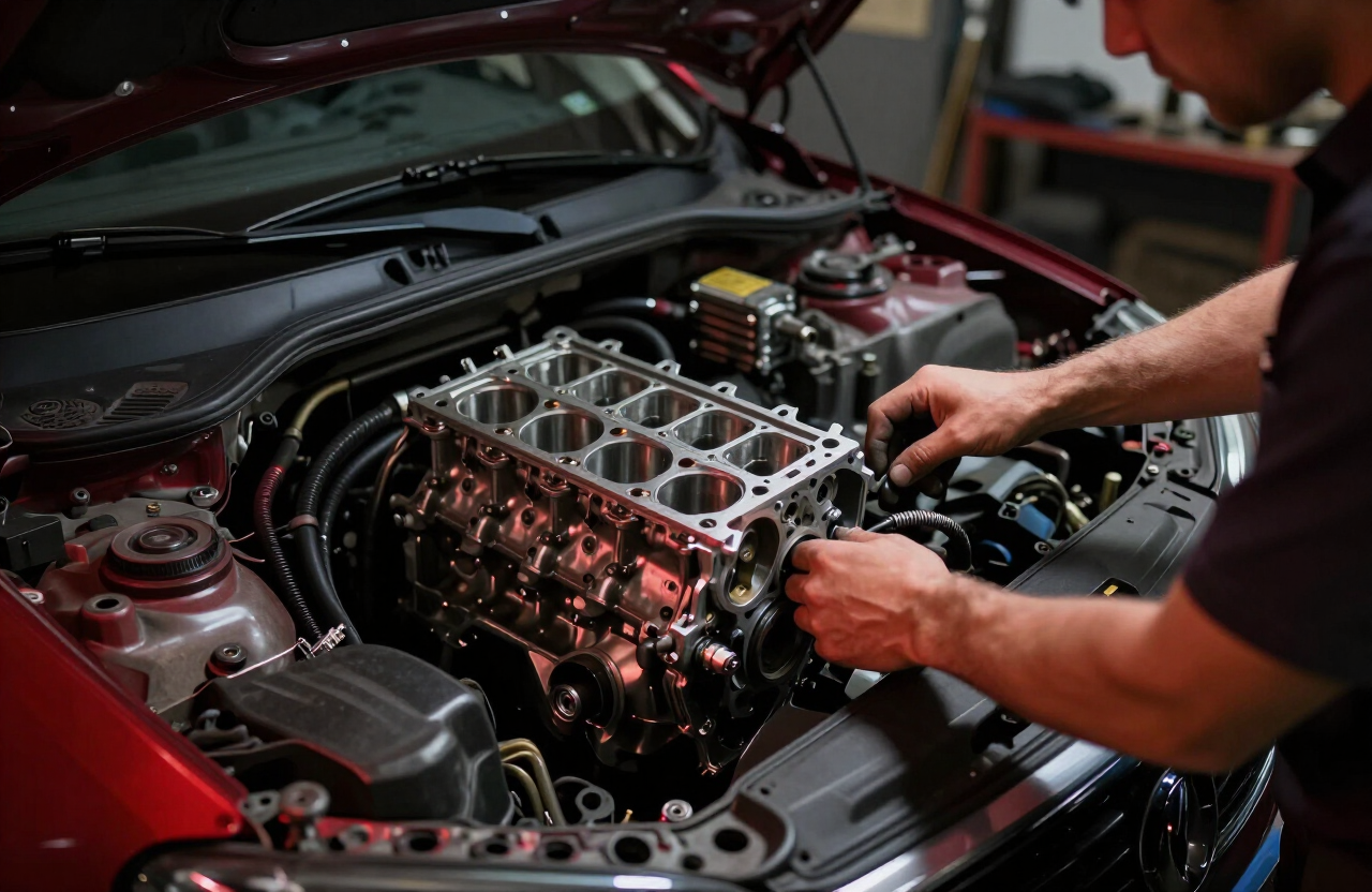 Reparación de motor