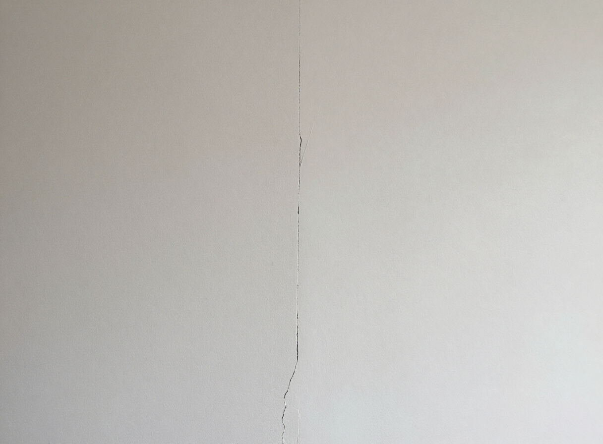 Drywall seam crack pattern in a Hoboken NJ condo