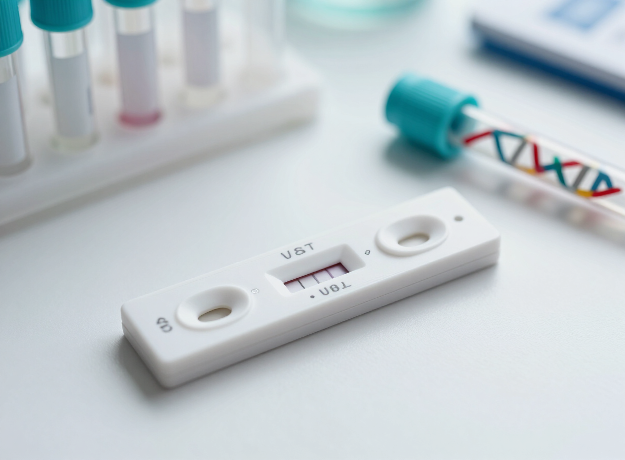 TruHealth DNA test kit and lab samples