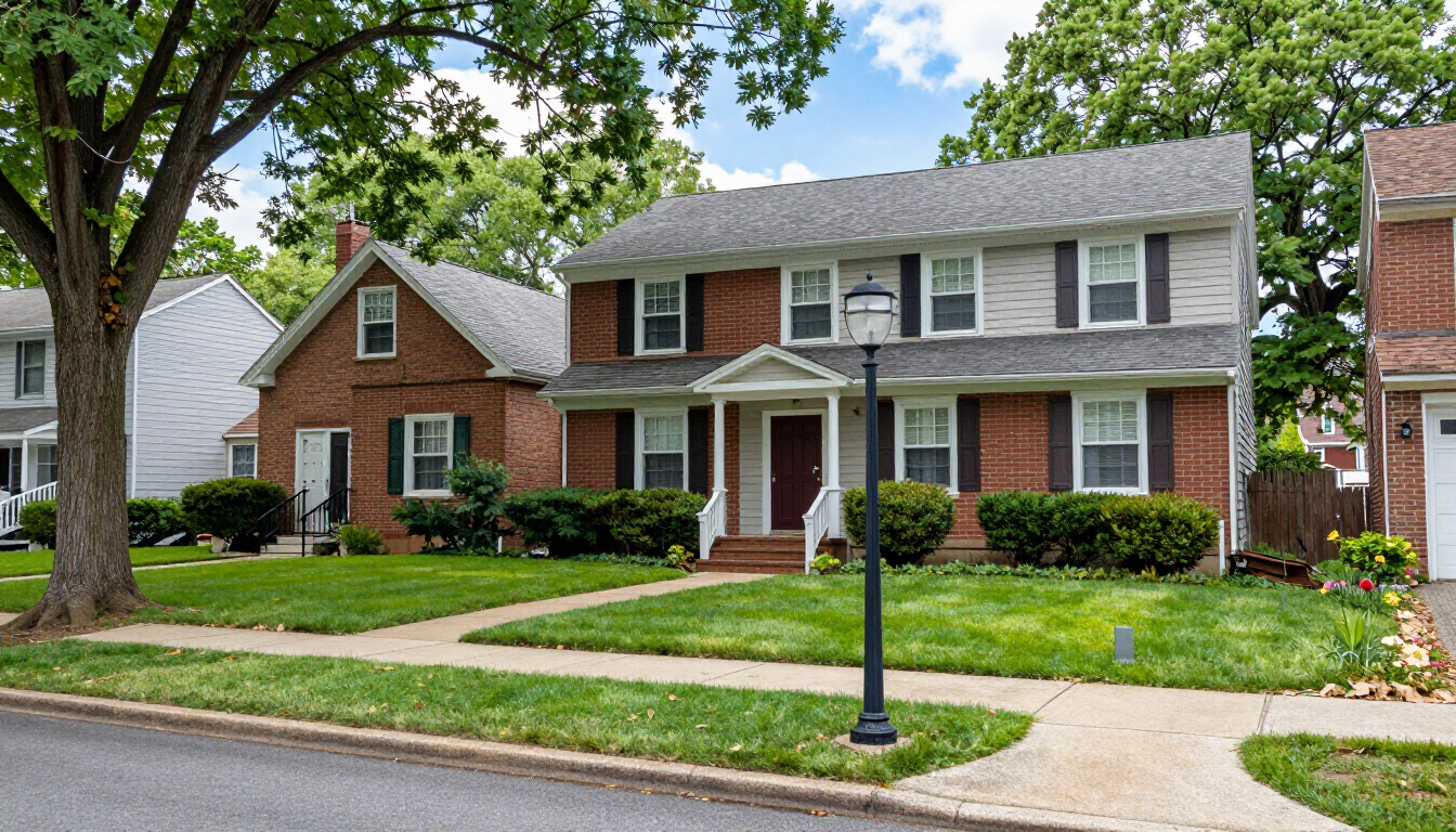 Hasbrouck Heights NJ residential neighborhood near the Route 17 corridor