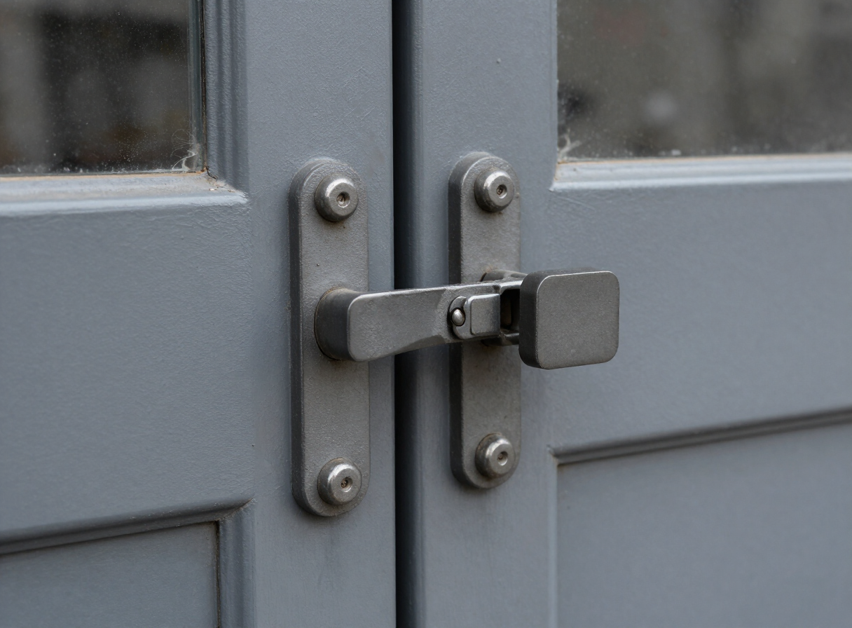 Locks: Heavy-duty deadbolt