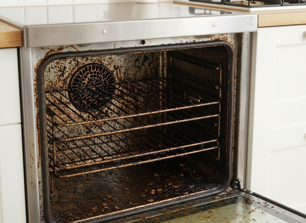 Oven Detail before