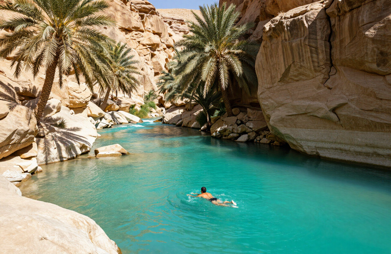 Wadi Shab, South Ash Sharqiyah, Oman