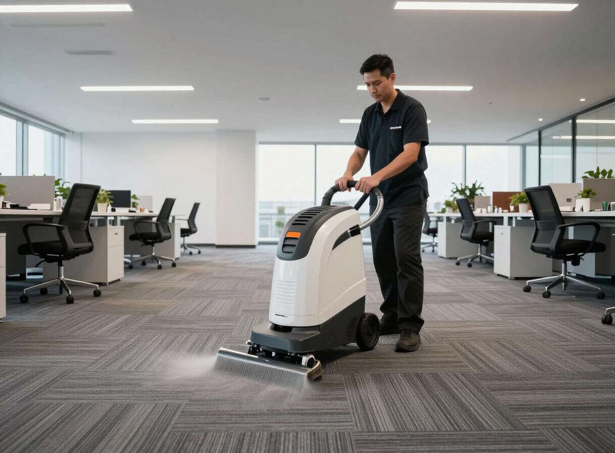 Commercial carpet cleaning