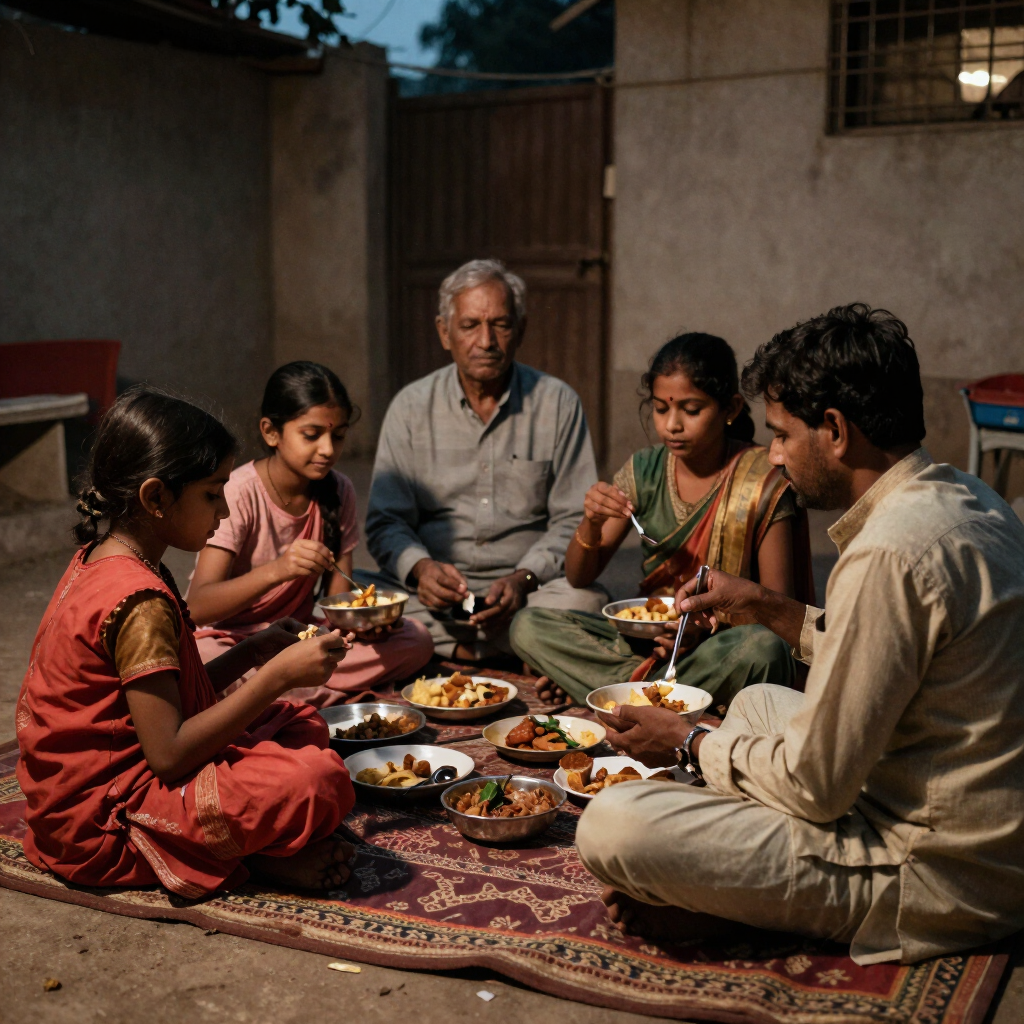 One Week of Meals for a Family