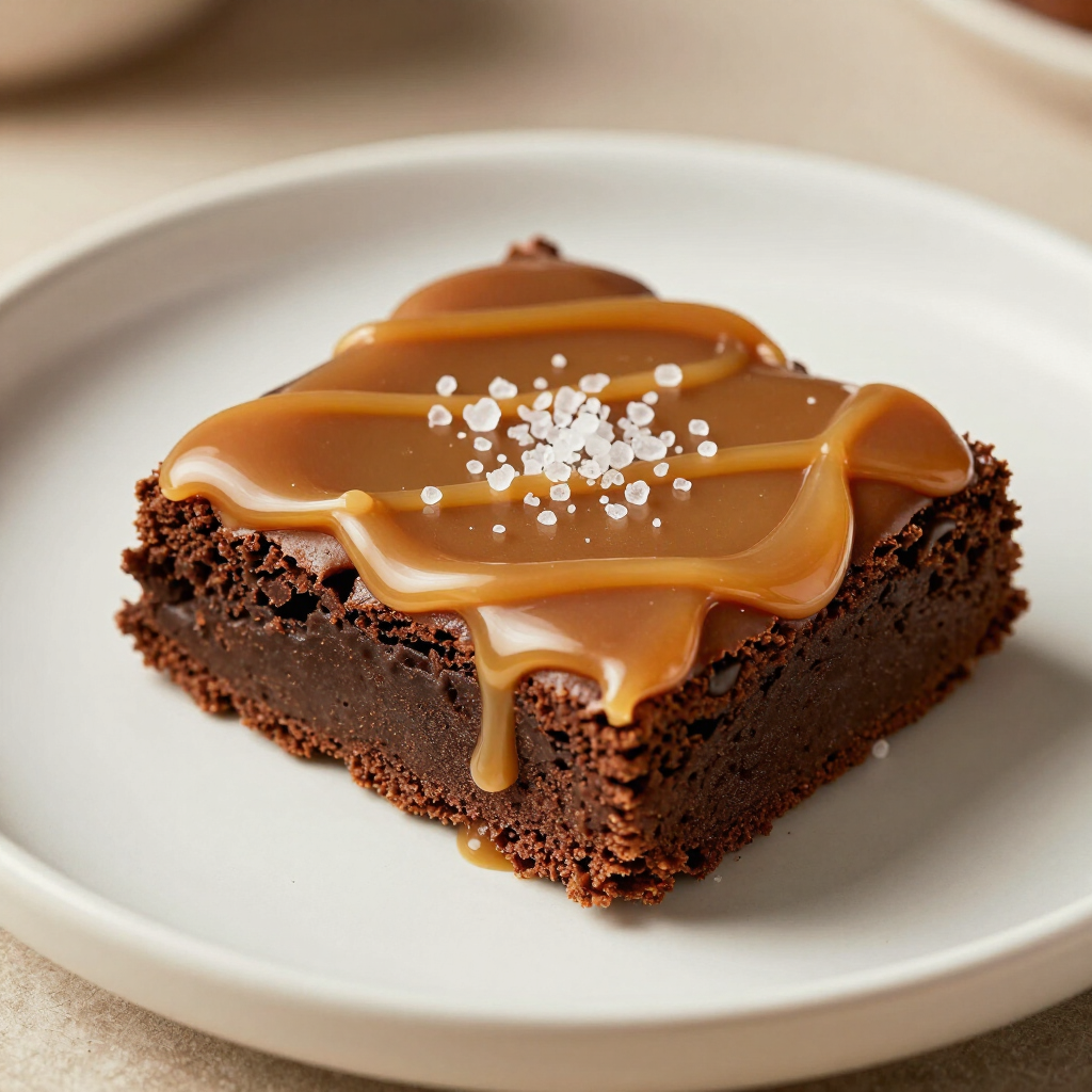 Salted Caramel Brownies
