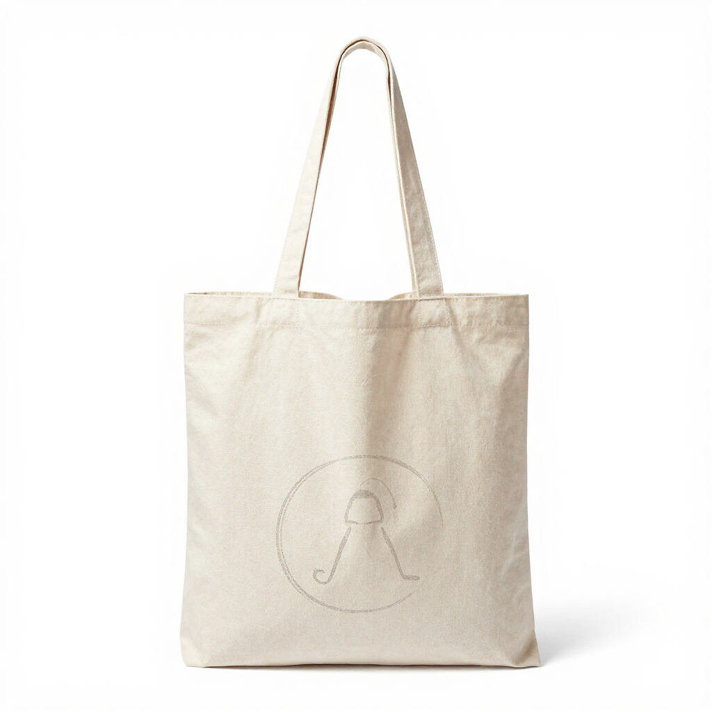 Canvas tote — background removed