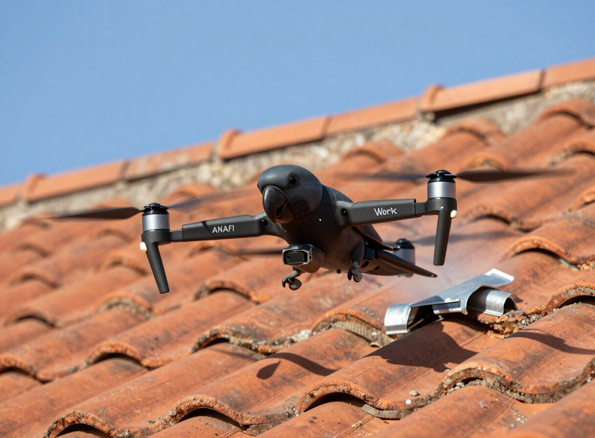 Inspection de toiture par drone en streaming live à l’Île de Ré