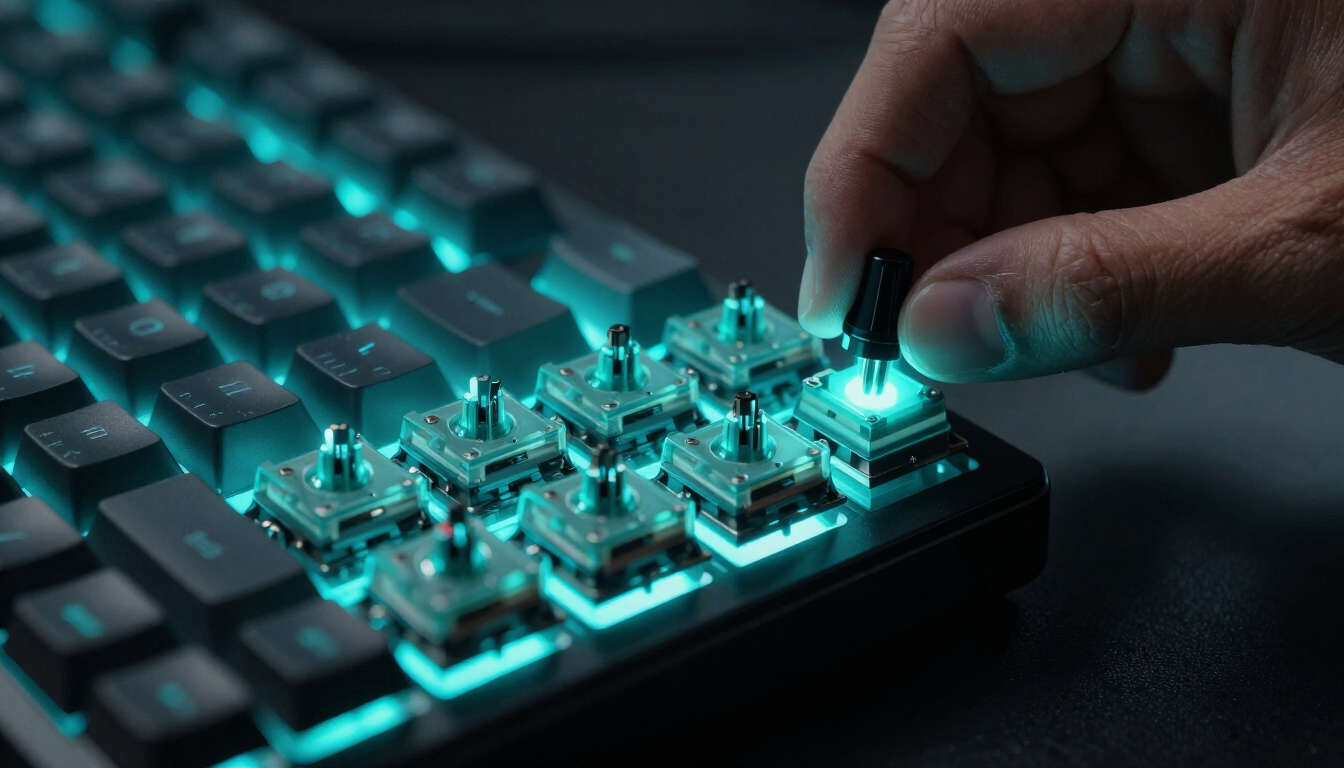 Switches de teclado mecânico: qual combina com você