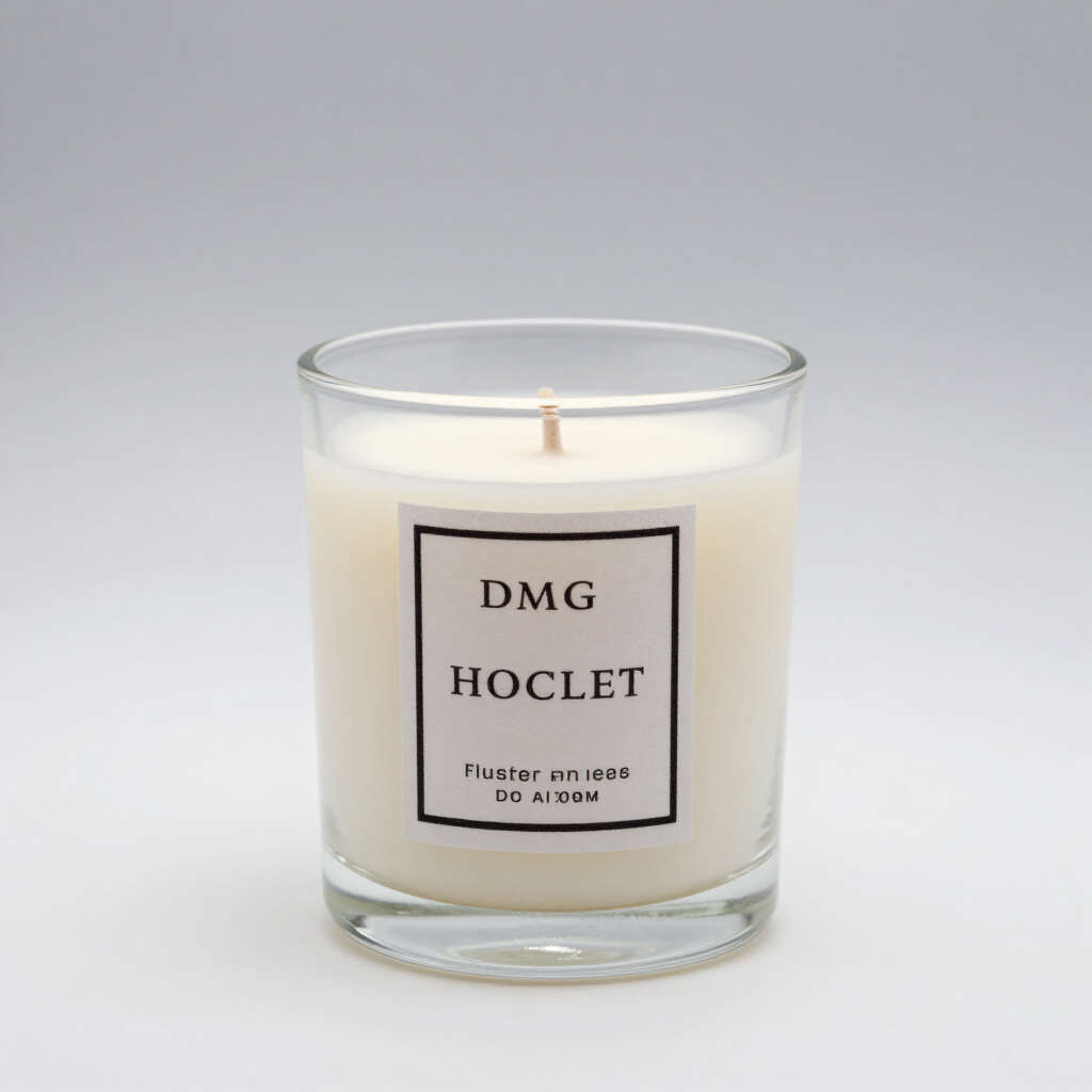 Soy candle — background removed