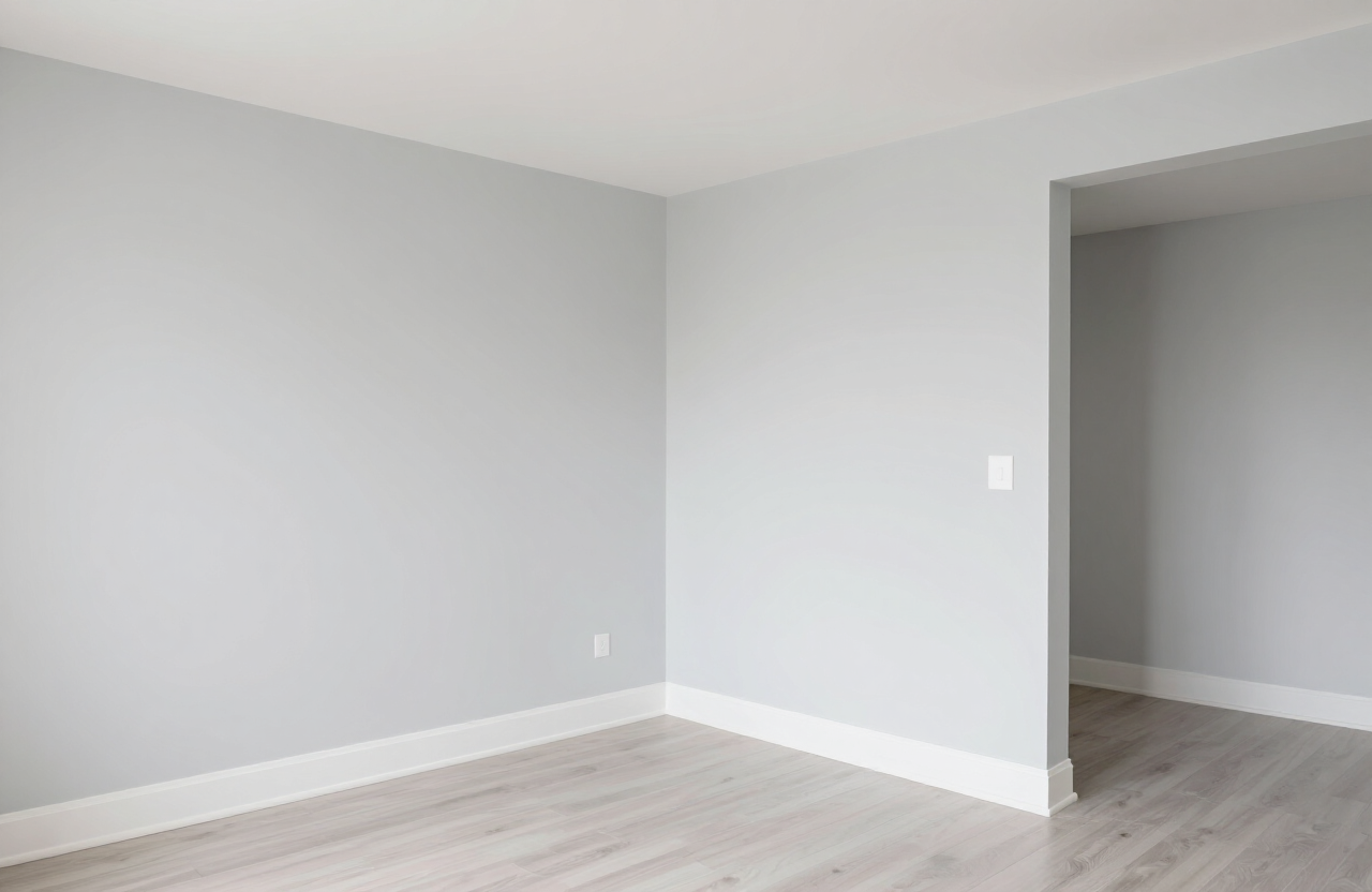 Freshly painted apartment interior near Secaucus Junction, NJ
