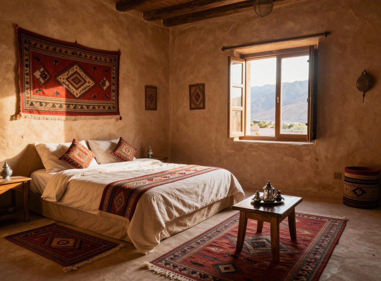 Traditional room in Taghia