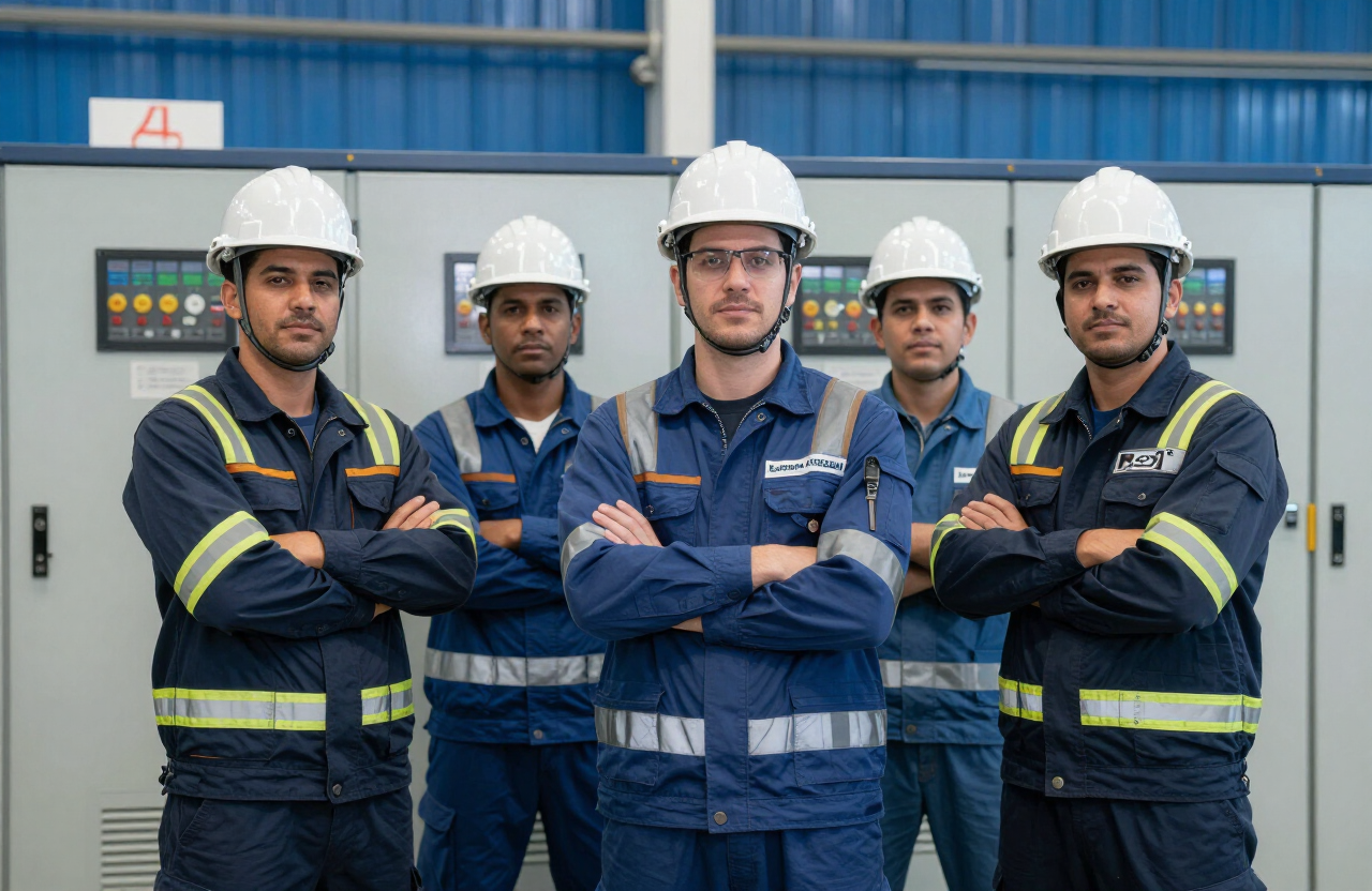 Equipe técnica da Mont Engenharia