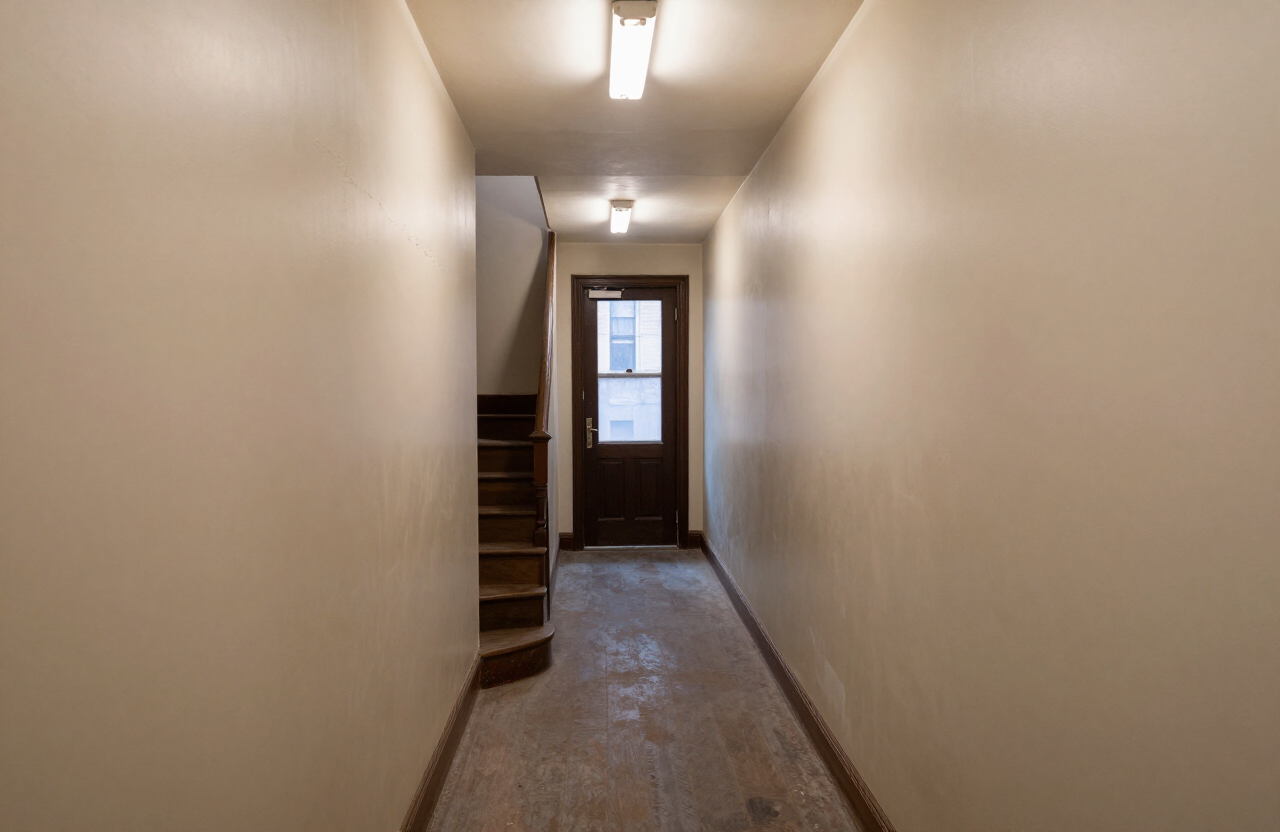 Common Hallway — Union City Multifamily Building — before