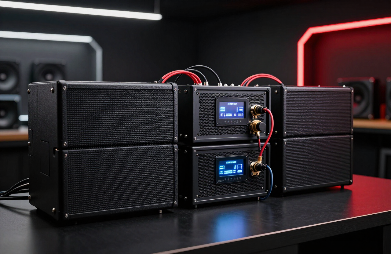Competition Amp Rack