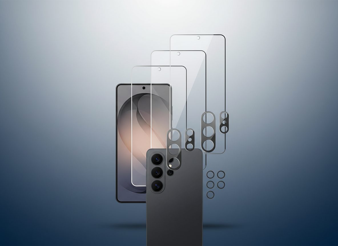 Ailun Screen Protector and Camera Lens Protector Kit in Clear