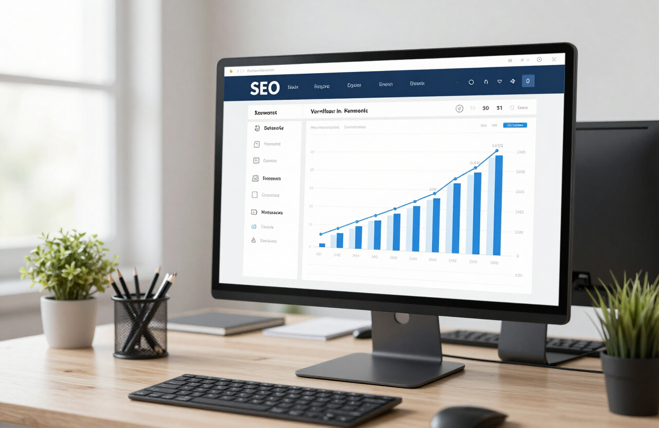 SEO company in Palm Beach and Broward reviewing local search rankings and organic traffic analytics