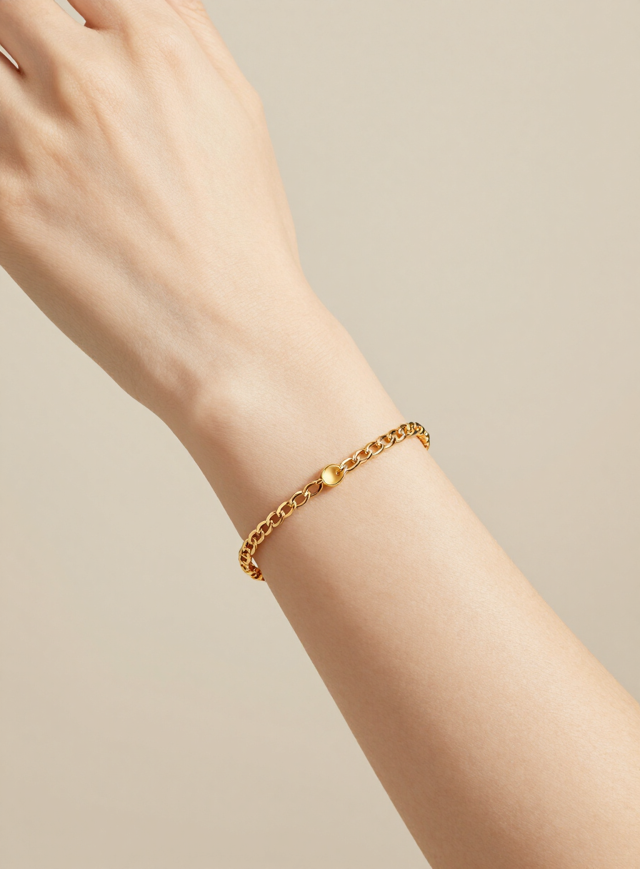 Mina Fine Chain Bracelet