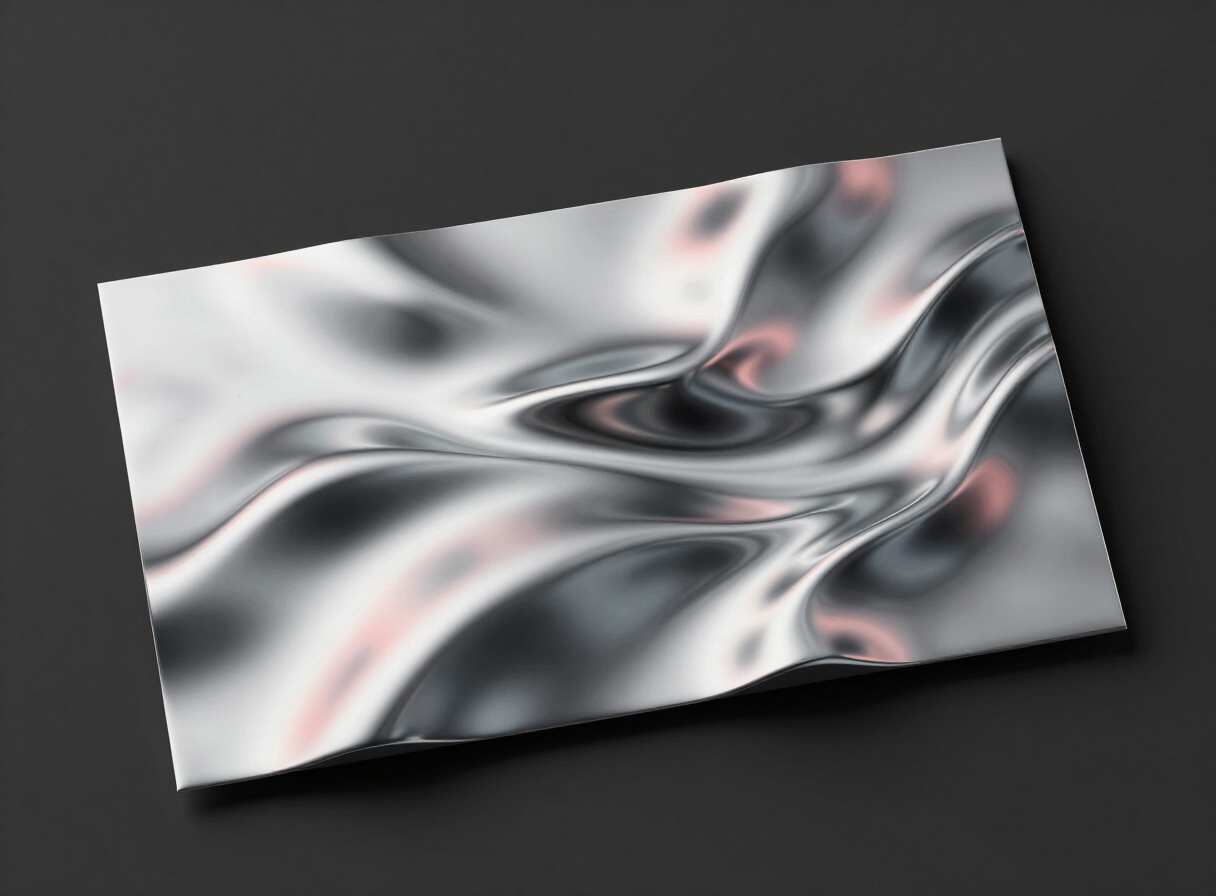Liquid chrome surface — KOLs activated