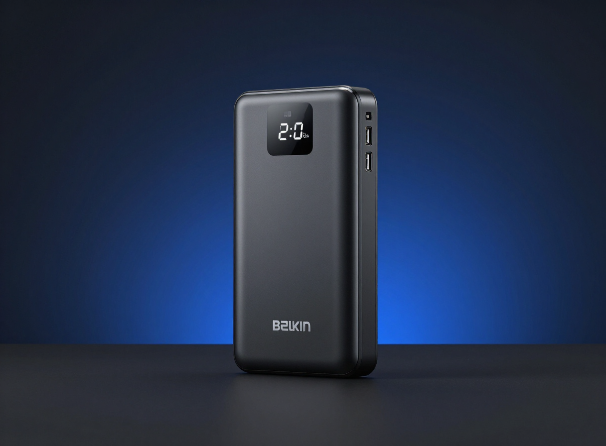 Belkin 20,000mAh 65W 3-Port Power Bank for MacBook & Laptops