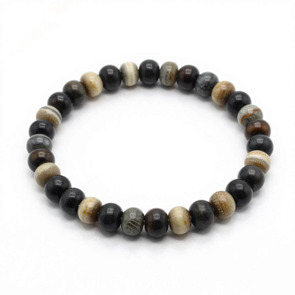 Beaded bracelet — background removed