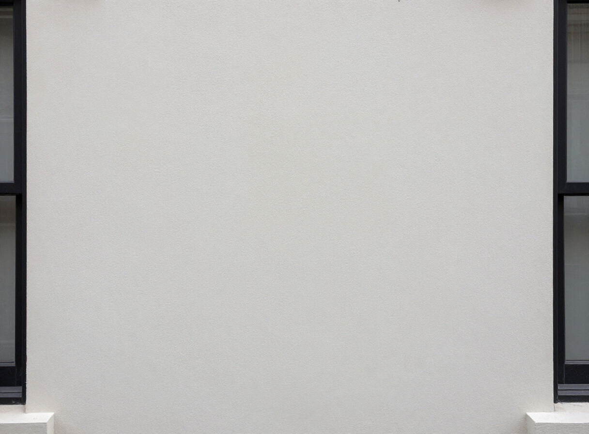 Smooth skim-coated wall ready for primer in a Hoboken NJ brownstone