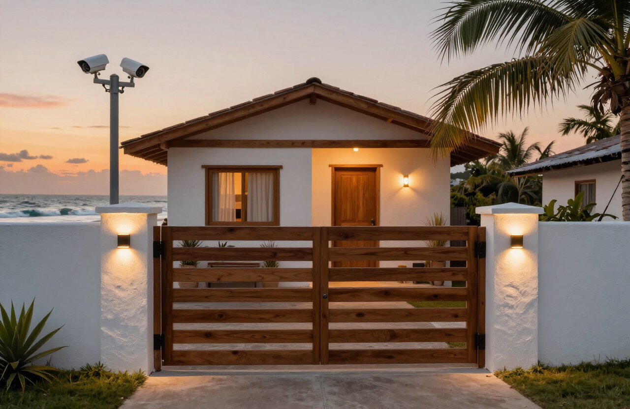 Casa de playa en Tumbes — Seguridad perimetral